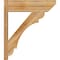 Ekena Millwork Olympic Slat Rough Sawn Outlooker, Western Red Cedar, 8"W x 28"D x 32"H OUT08X28X32OLY06RWR - alternate 3